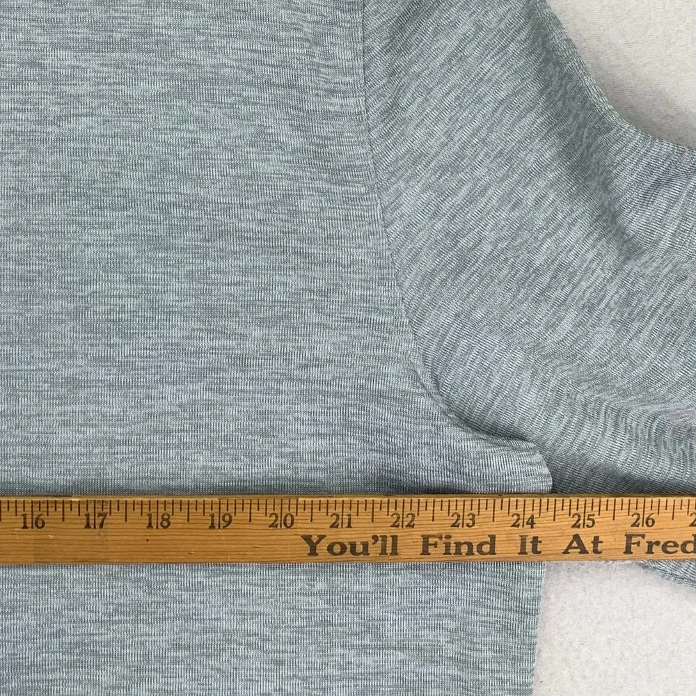 Rorie Whelan Golf 1/4 Zip Mens‎ 2XL Grey Pullover Mock Neck Sweatshirt Preppy